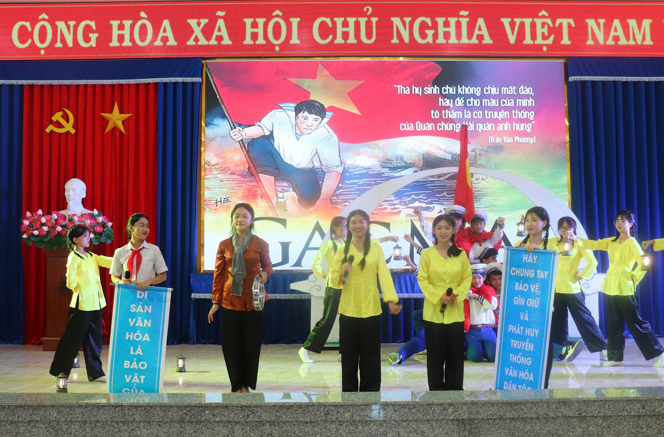SÔI NỔI HỘI THI “TÌM HIỂU DI SẢN VĂN HÓA”  HUYỆN CAM LÂM NĂM 2024