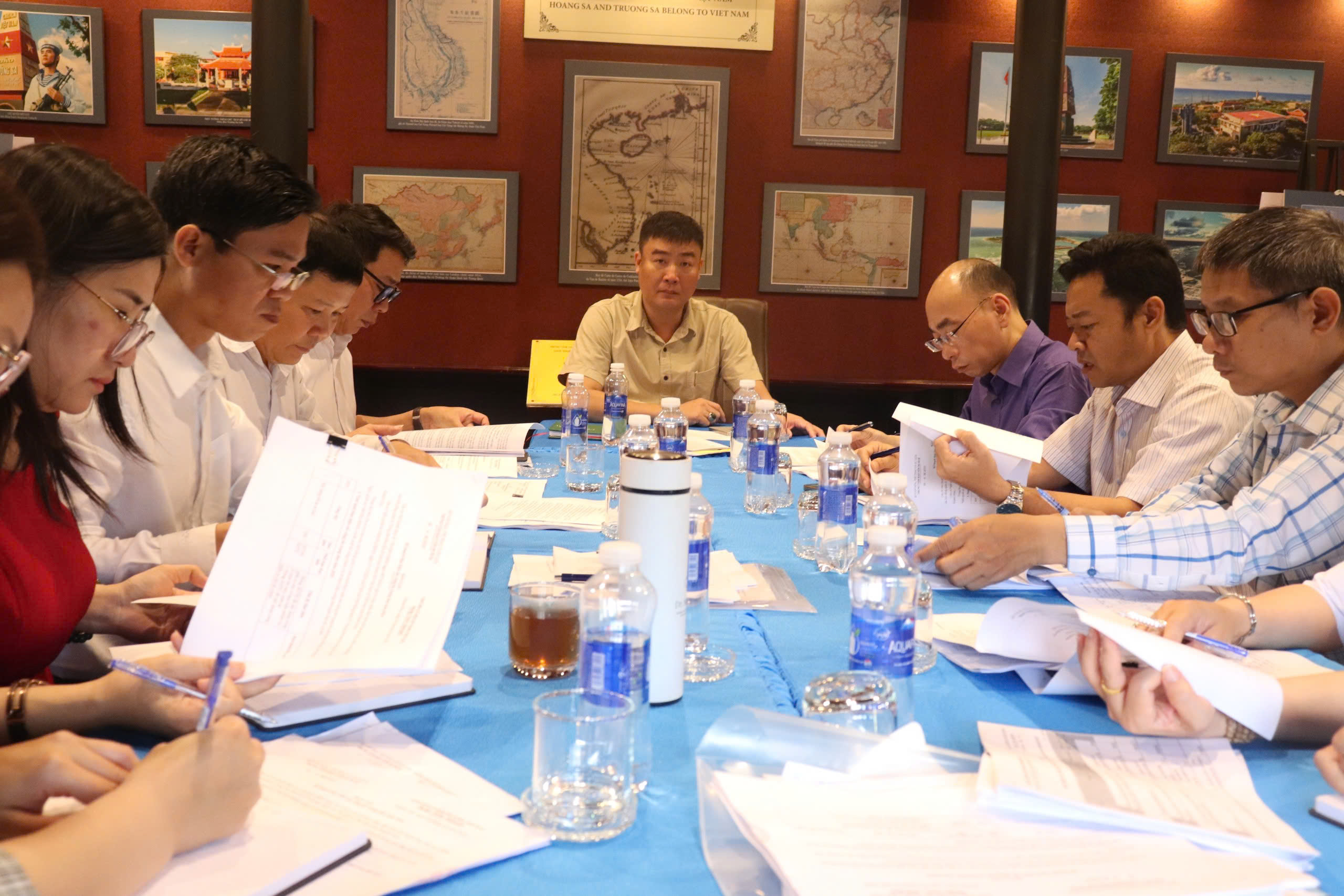 HỘI ĐỒNG QUẢN LÝ TRUNG TÂM BẢO TỒN DI TÍCH HỌP QUÝ I NĂM 2025 