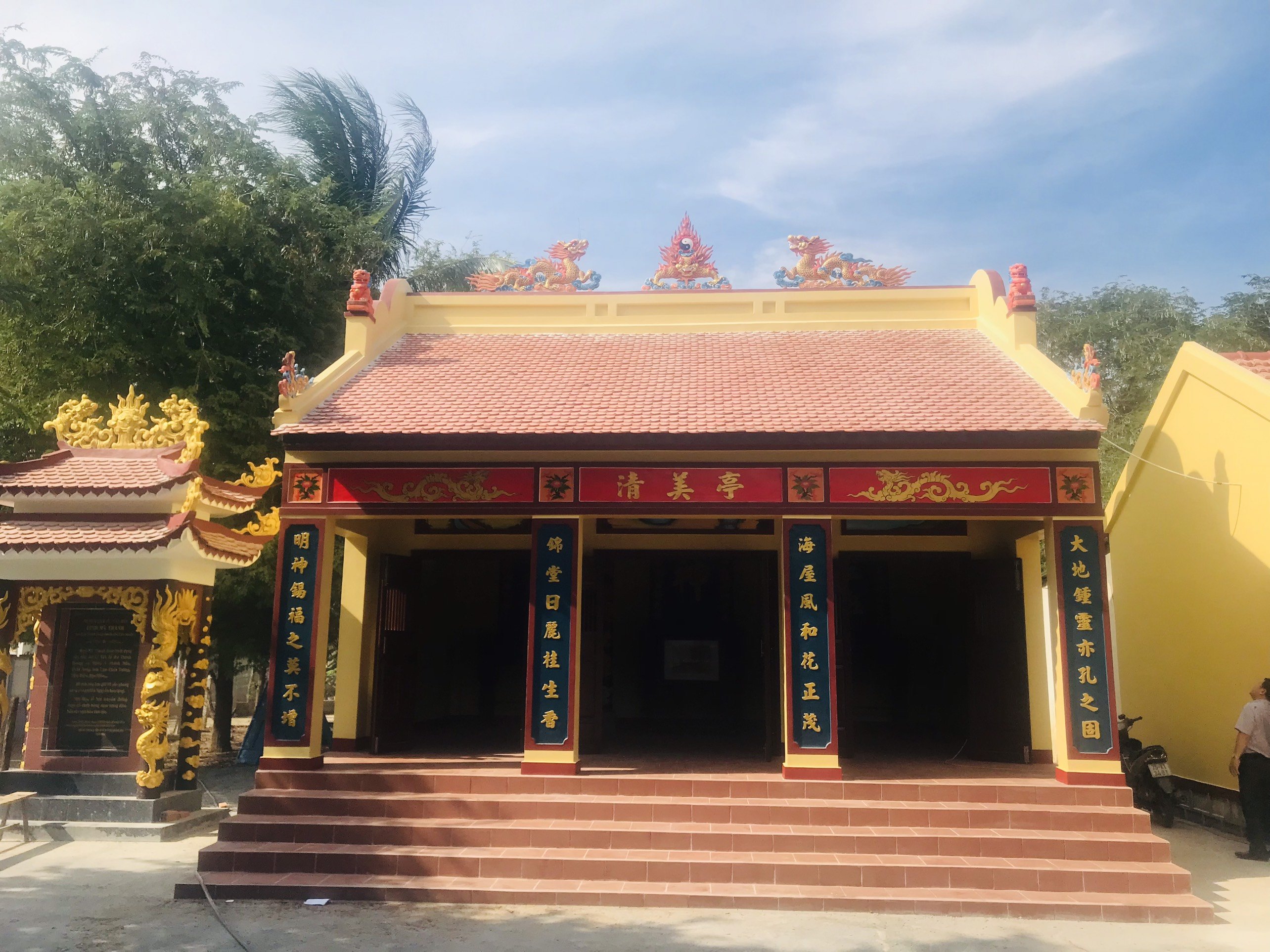 NGHIỆM THU, BÀN GIAO VÀ ĐƯA VÀO SỬ DỤNG  DỰ ÁN TU BỔ DI TÍCH ĐÌNH MỸ THANH
