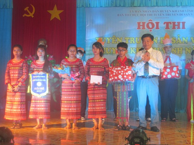 KHÁNH VĨNH ĐẾN VỚI HỘI THI TUYÊN TRUYỀN DI SẢN VĂN HÓA NĂM 2017