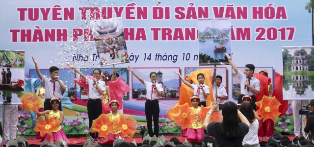 NHA TRANG HÒA NHỊP HỘI THI TUYÊN TRUYỀN DI SẢN VĂN HÓA NĂM 2017