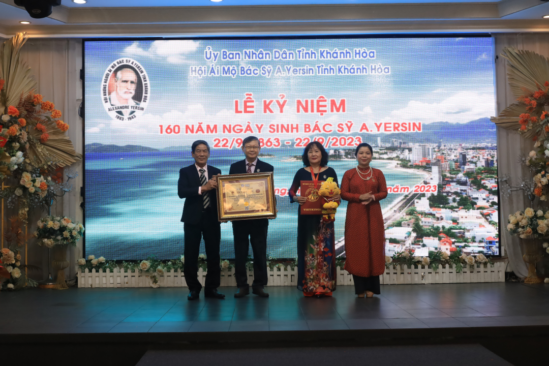 KỶ NIỆM 160 NĂM NGÀY SINH BÁC SĨ A. YERSIN