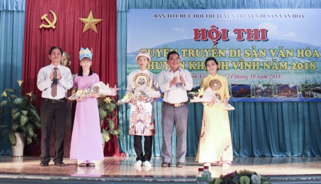KHÁNH VĨNH ĐẾN VỚI HỘI THI TÌM HIỂU DI SẢN VĂN HÓA  NĂM 2018