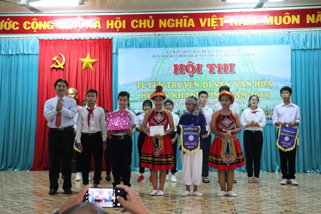 HỘI THI TÌM HIỂU DI SẢN VĂN HÓA NĂM 2019 TẠI KHÁNH VĨNH
